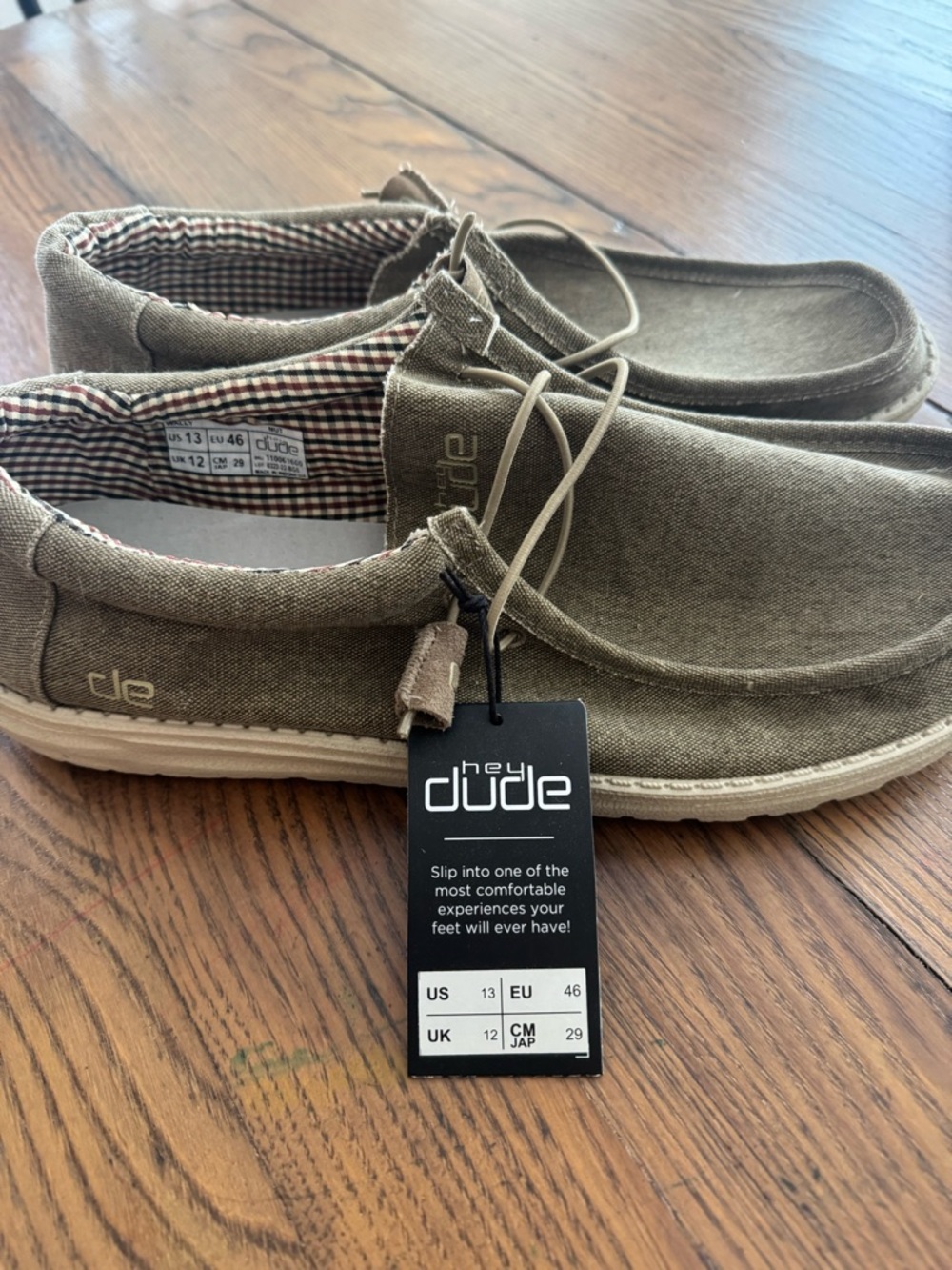 Hey Dude Wally Slip-On Canvas Loafers